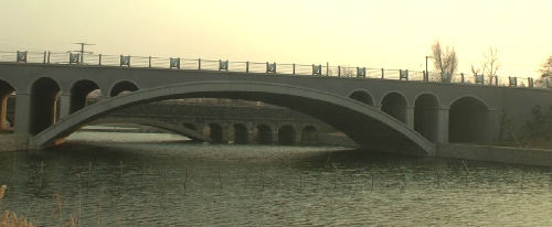 Yuhe bridge, Chongwen street, Weifang City
